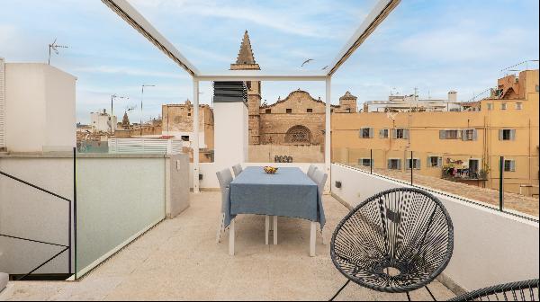 Brand new penthouse with patio in the centre of Palma