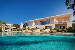 High-end villas under construction near Ibiza Town