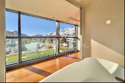 Ascona: luxury triplex penthouse with spacious terraces & private outdoor pool for sale