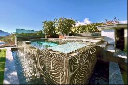 Ascona: luxury triplex penthouse with spacious terraces & private outdoor pool for sale