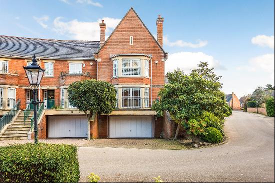 Townhouse situated in a secure, gated development in Virginia Water.