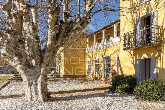 Character property nestled in a green setting