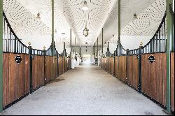 Modern and professional horse facilities with a sea view