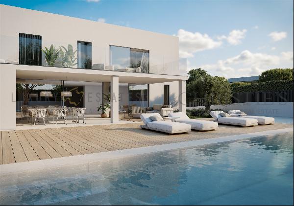 New build villa in Santa Ponsa with vacation rental license
