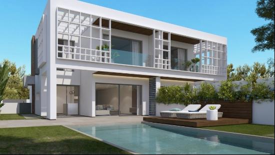 Modern semi-detached villa for sale in Puig de Ros, Llucmajor, M, Llucmajor 07620