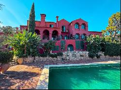 Traditional Andalusian-style villa with panoramic views in El Ma, Benahavis 29678