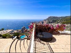 Exceptional villa in Roquebrune-Cap-Martin with panoramic sea view