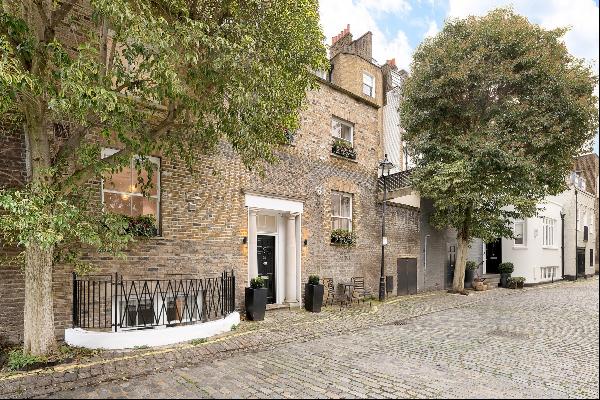 Beautiful house set on a picturesque cobbled mews in Marylebone.