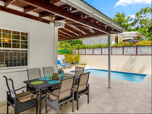 3 bed, 3 bath stand-alone villa located on the West Coast of Barbados, in the popular Suns