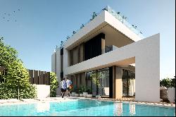 5-bedroom villa under construction in Can Pep Simo, Ibiza, for sale