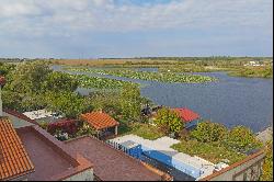 Belvedere on the Shore of Snagov Lake