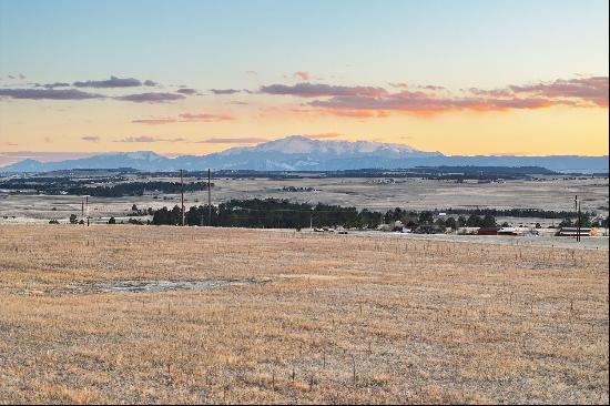 Lot Available close to Kelly Airpark, Views of Pikes Peak and the Front Range!