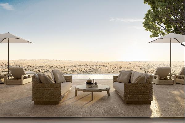 Exquisite desert facing luxury villa in five-star Ras Al Khaimah resort