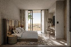 Modern luxury villa with private pool in Ras Al Khaimah desert resort