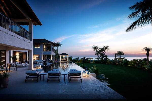 ultra-luxury beachfront property