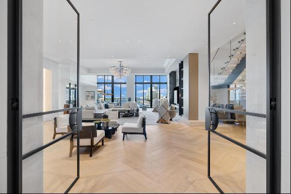 Step Inside With Me! Sol Penthouse I on the ultra exclusive 216-acre Fisher Island. The de