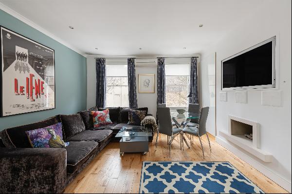 A pretty two bedroom apartment with private terrace, in Chelsea, SW10.