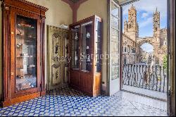 Noble Floor of a historic palace in the heart of Palermo