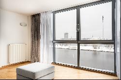 Apartment with gorgeous view to Riga Old Town and river
