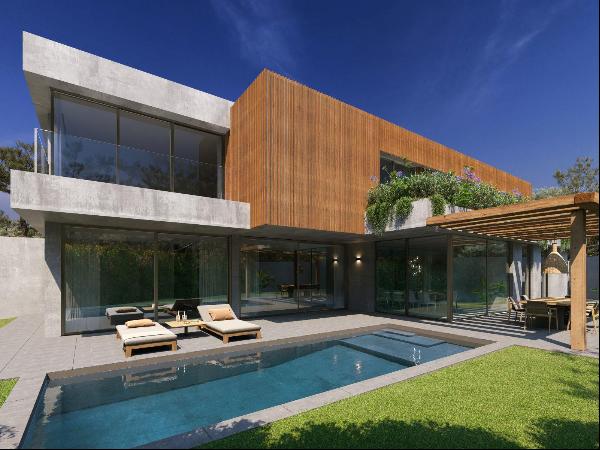 Outstanding, modern 5-bedroom house with swimming pool in Cascais, Lisbon.