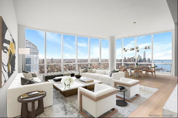 <p><span>High floor corner three bedroom, 2,362 square foot home in New York City's newest