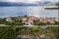 Three Urbanized Plots With Sea VIew, Djurasevici, Tivat, Montenegro, R2228