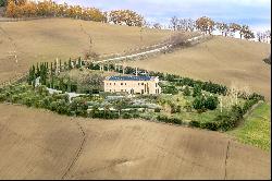 First rate restored farmhouse with sea views and SPA