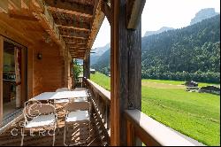 Le Grand-Bornand, chalet with superb view of the mountains