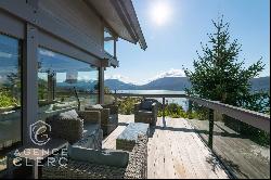 Veyrier du Lac, contemporary property with superb lake view