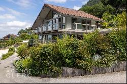 Veyrier du Lac, contemporary property with superb lake view