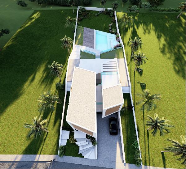 Design villa in the prestigious area of Reserva del Higuerón