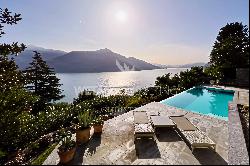 Brissago: luxury villa with breathtaking lake view in an exclusive location for sale