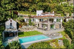 Brissago: luxury villa with breathtaking lake view in an exclusive location for sale