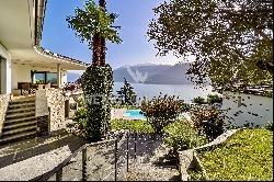 Brissago: luxury villa with breathtaking lake view in an exclusive location for sale