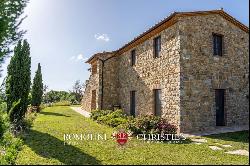 Val d'Orcia - ORGANIC EQUESTRIAN ESTATE WITH OLIVE GROVE AND WELLNESS CENTER FOR SALE IN 