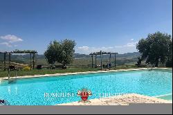 Val d'Orcia - ORGANIC EQUESTRIAN ESTATE WITH OLIVE GROVE AND WELLNESS CENTER FOR SALE IN 