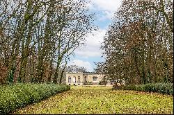 Near Chantilly. An elegant Neo Classical-style property inspired by the Grand Trianon. In
