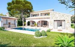 Elegant Traditional Style Detached House in La Cala de Javea Urb, Javea 03738