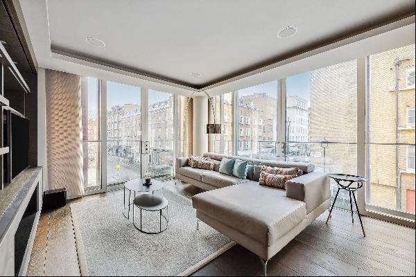A luxurious 2 bedroom apartment to rent with terrace in Marylebone W1