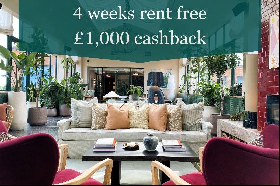 *4 WEEKS RENT FREE* on tenancies commencing in September PLUS GBP 1,000 cashback offered 