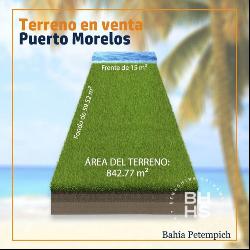 5044 - Lot for Sale in Puerto Morelos at Bahia Petempich lot 79, Cancún 775580