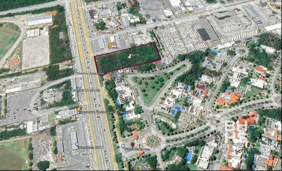 3415 - Land for Sale in Cancun Boulevard Colosio Lot 35, Cancun 77728