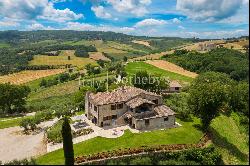 Country house with vineyards and olive groves