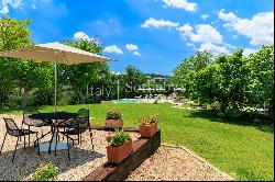 Country house with vineyards and olive groves