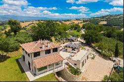 Country house with vineyards and olive groves