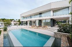 Newly built house with sea views in Cala Vinyes.