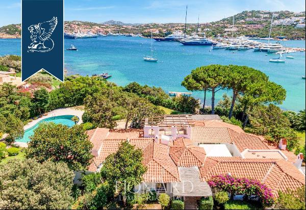Wonderful example of the Costa Smeralda iconic architectural style for sale on Porto Cervo