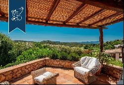 Wonderful estate with a park and pool for sale in a high position above the exclusive Cala