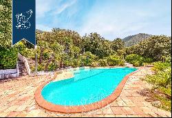 Fabulous Mediterranean estate with a pool on the Circeo promontory, south of Rome