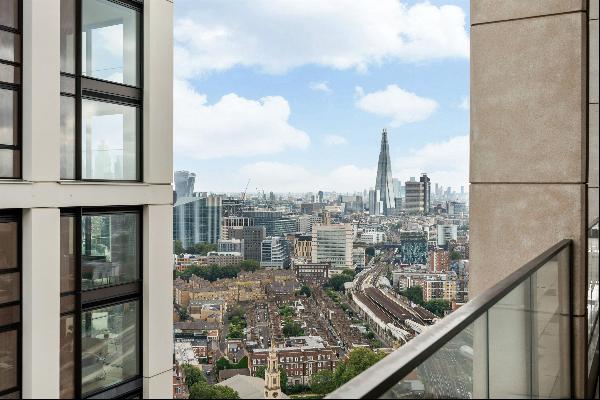 A stylish twenty-eighth floor two bedroom penthouse apartment in the ever-popular 8 Casson